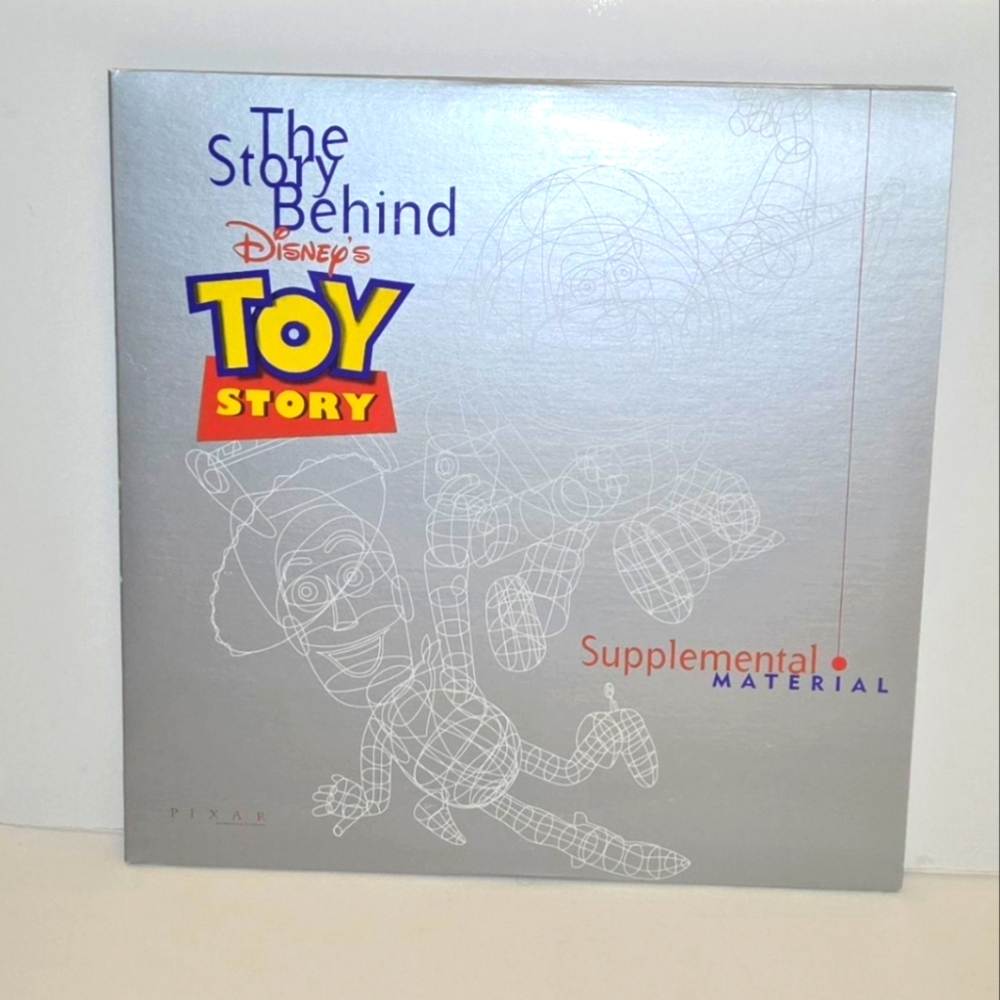 Disney Pixar Story behind Toy Story laserdisc